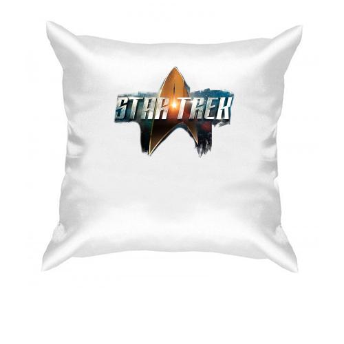 Подушка с надписью Star Trek