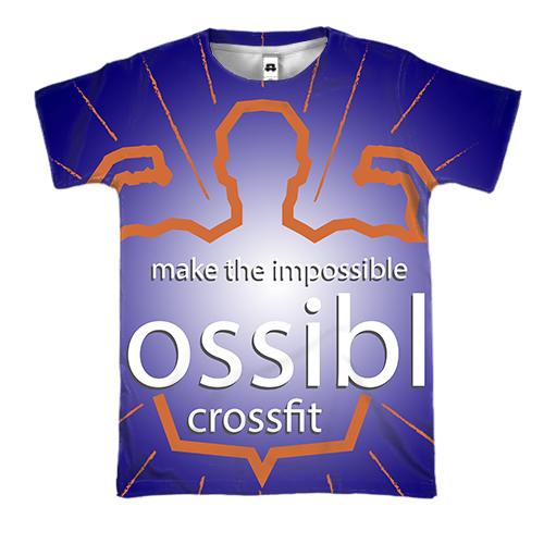 3D футболка CROSSFIT Possible