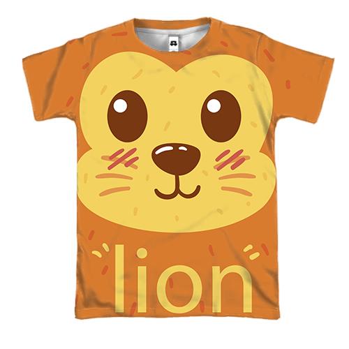3D футболка Lion