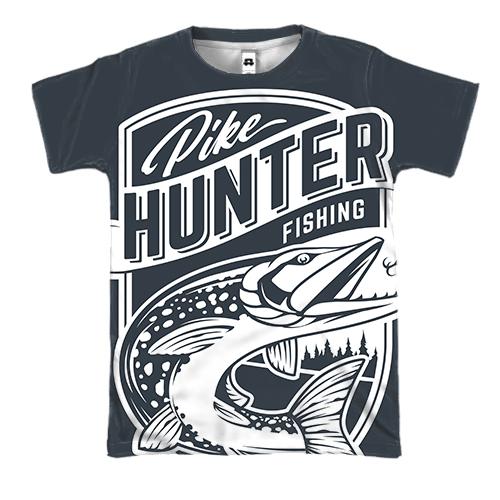 3D футболка Hunter fishing