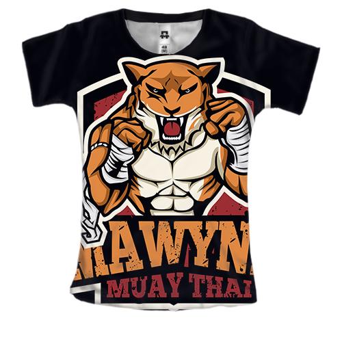 Жіноча 3D футболка Mawynn Muai Thai
