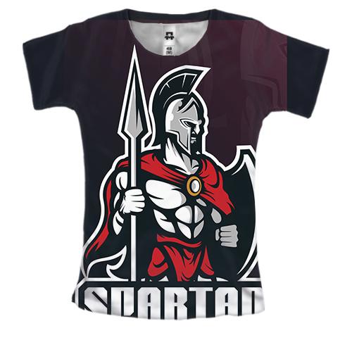 Женская 3D футболка Spartan