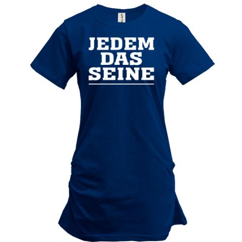 Удлиненная футболка JEDEM DAS SEINE