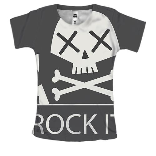 Жіноча 3D футболка Rock it