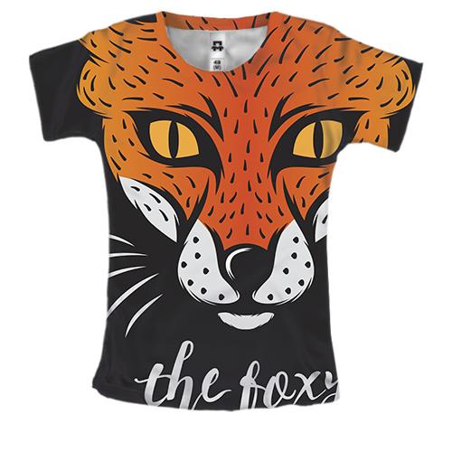 Жіноча 3D футболка The foxy