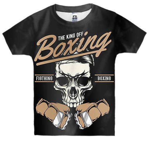 Детская 3D футболка King Boxing