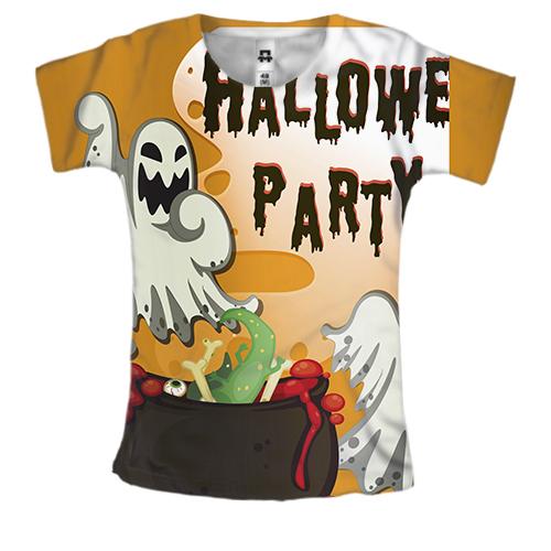 Женская 3D футболка Party Halloween
