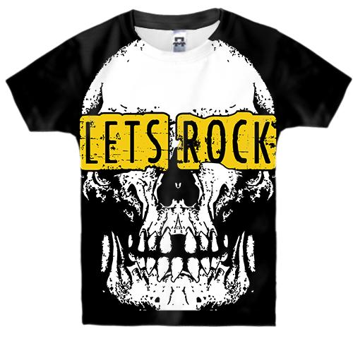 Дитяча 3D футболка Lets Rock