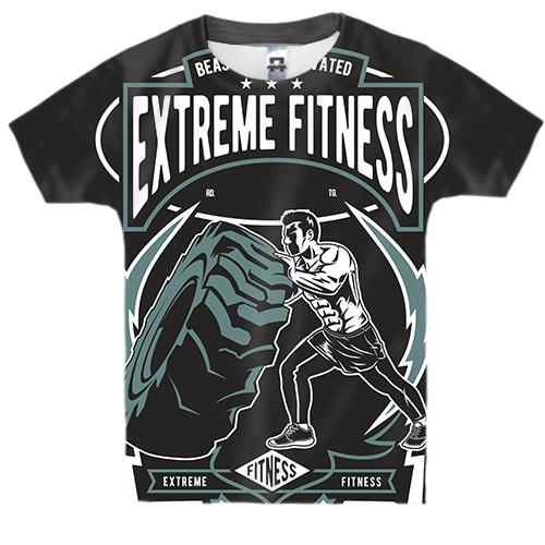 Детская 3D футболка Extreme fitness