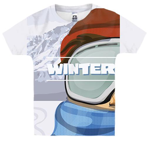 Дитяча 3D футболка Winter