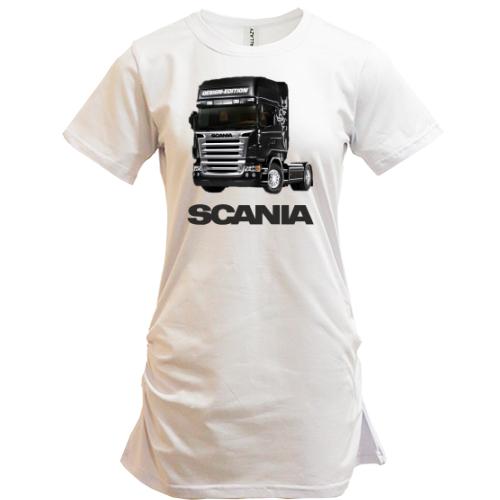 Удлиненная футболка Scania 2