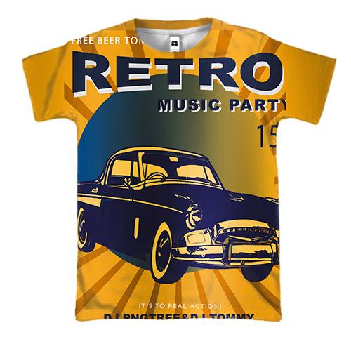 3D футболка Retro Music Part