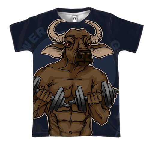 3D футболка Power GYM Buffalo