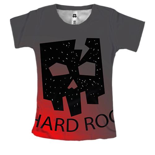 Женская 3D футболка Hard Rock 2