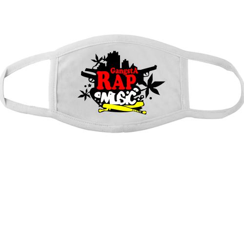 Тканинна маска для обличчя  Gangsta Rap Music