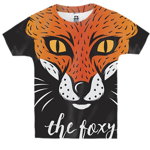 Дитяча 3D футболка The foxy