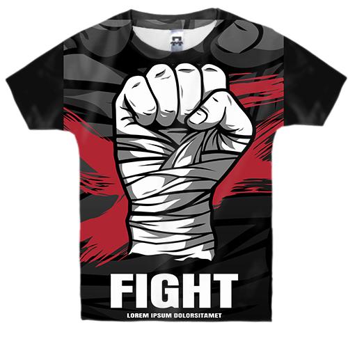 Дитяча 3D футболка FIGHT