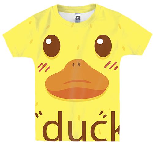 Детская 3D футболка Duck