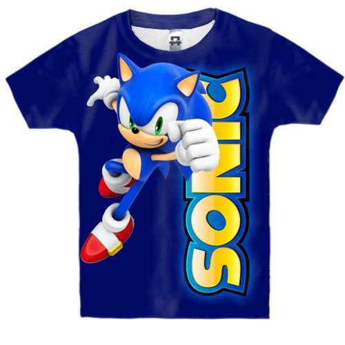 Дитяча 3D футболка SONIC