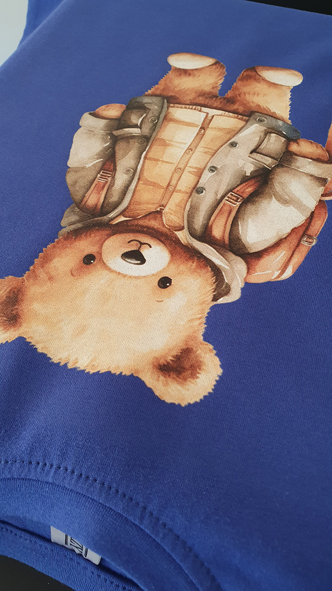 Мужские штаны на флисе Мишка Тедди с рюкзаком Мужские штаны на флисе Мишка Тедди с рюкзаком