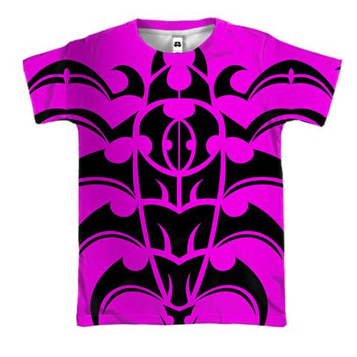 3D футболка Tattoo patterns