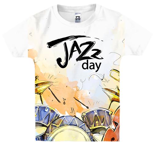 Детская 3D футболка Jazz day