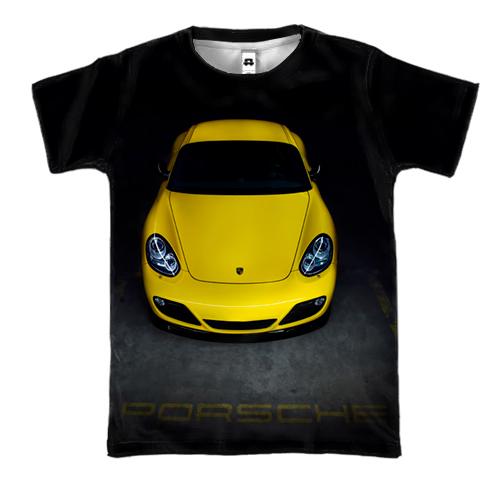3D футболка Porsche car