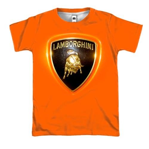 3D футболка Lamborghini (Orange)