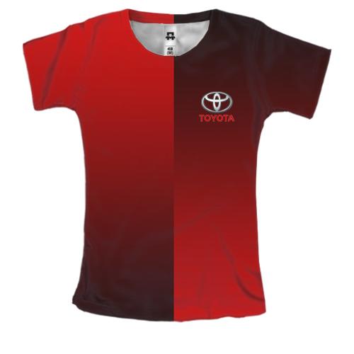 Жіноча 3D футболка Toyota