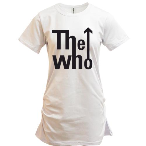 Подовжена футболка The Who