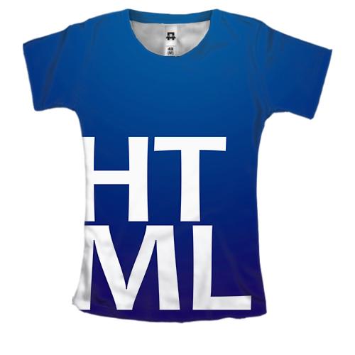 Женская 3D футболка HT ML