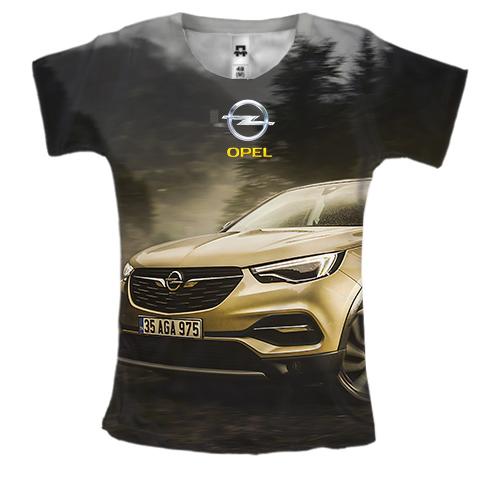 Женская 3D футболка Opel Grandland X