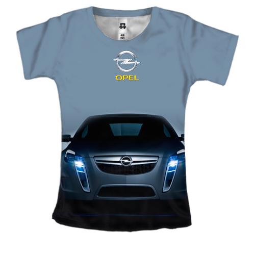 Женская 3D футболка Opel GTC