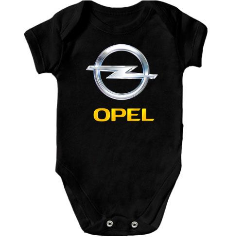 Детский боди Opel logo (2)