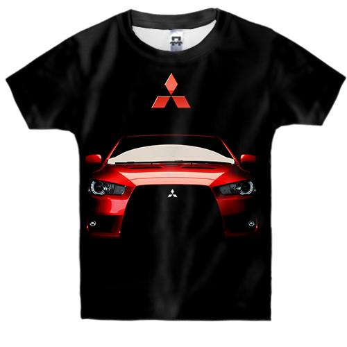 Детская 3D футболка Mitsubishi Lancer (2)