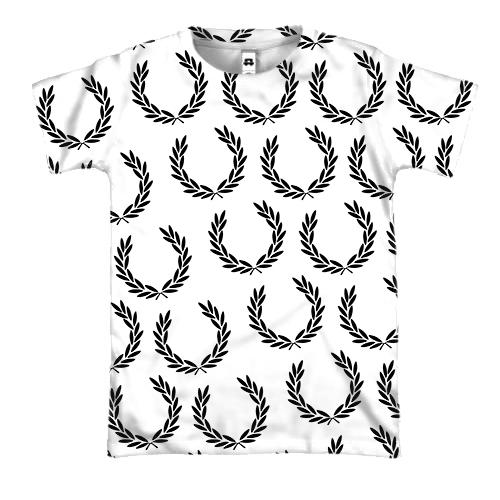 3D футболка Fred Perry pattern