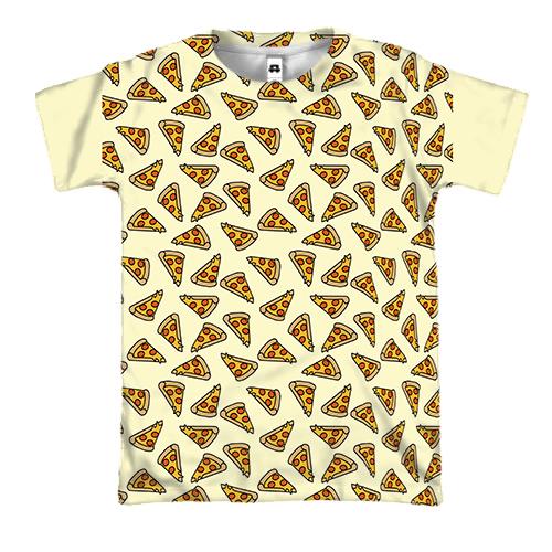 3D футболка Pizza pattern