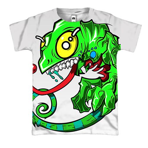 3D футболка Chameleon Art