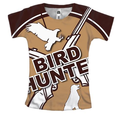 Женская 3D футболка Bird Hunter