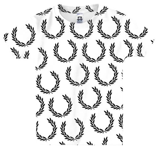 Дитяча 3D футболка Fred Perry pattern