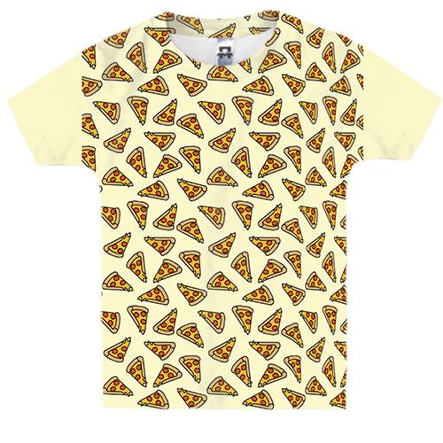 Дитяча 3D футболка Pizza pattern