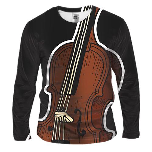 Мужской 3D лонгслив String