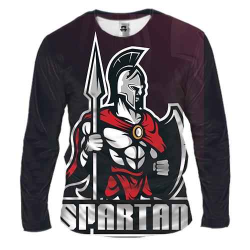 Мужской 3D лонгслив Spartan