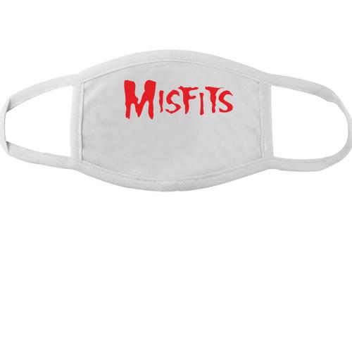 Тканевая маска для лица с надписью Misfits