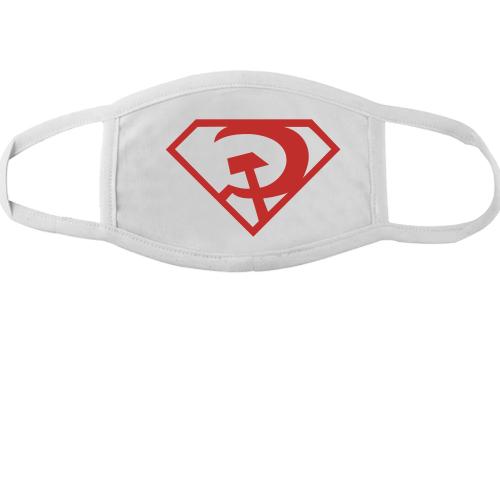 Тканинна маска для обличчя Superman Red Son