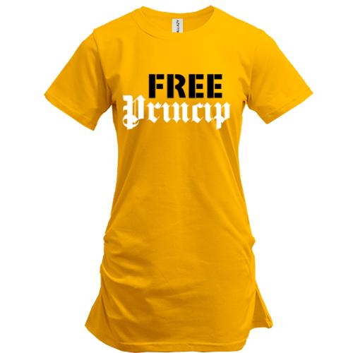 Подовжена футболка  Free Princip