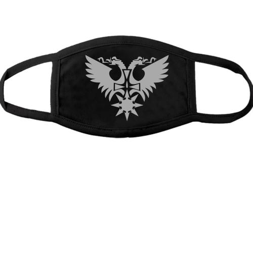 Тканевая маска для лица Behemoth лого с крестом