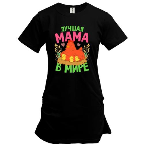 Подовжена футболка Краща мама в світі.