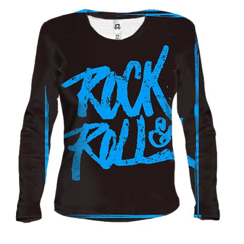 Жіночий 3D лонгслів Rock and Roll