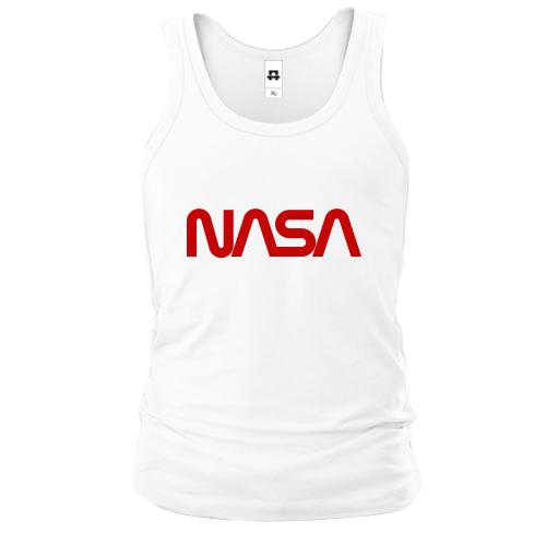 Мужская майка NASA Worm logo